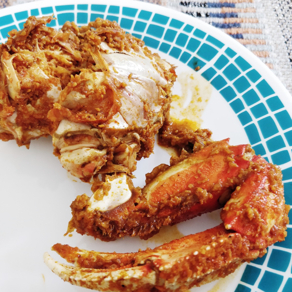 Crab roast – Ginger, Salt & Pepper